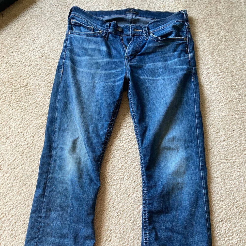 Mens Silver Jeans size W31 L32